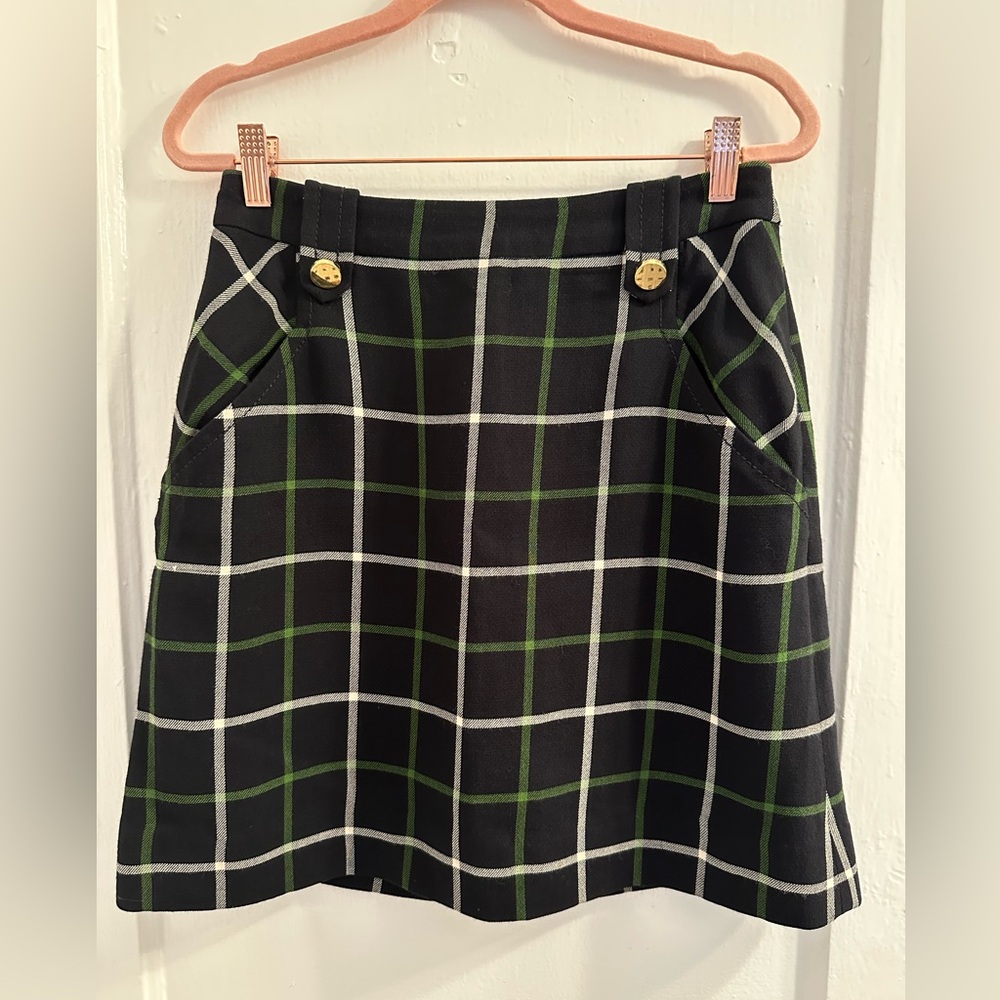 Kate Spade New York “Skirt the Rules” Plaid Mini Skirt (Size 2)